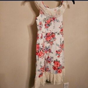 Floral Lace Kids Dress